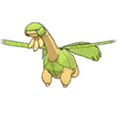 Shiny Tropius as it appears in Sun & Moon
