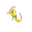 Shiny Gorebyss as it appears in Ultra Sun & Ultra Moon