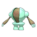 Shiny Registeel as it appears in Sun & Moon