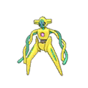 Shiny Deoxys as it appears in Sun & Moon
