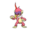 Shiny Monferno as it appears in Sun & Moon