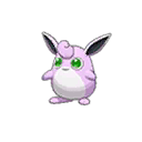 Shiny Wigglytuff as it appears in Sun & Moon