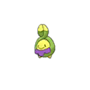 Shiny Budew as it appears in Sun & Moon