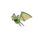 Shiny Zubat as it appears in Ultra Sun & Ultra Moon