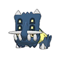 Shiny Bastiodon as it appears in Ultra Sun & Ultra Moon