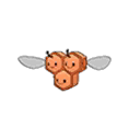 Shiny Combee as it appears in Sun & Moon