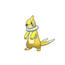 Shiny Buizel as it appears in Sun & Moon