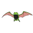 Shiny Golbat as it appears in Sun & Moon