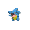 Shiny Gible as it appears in Sun & Moon