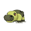 Shiny Hippowdon as it appears in Sun & Moon