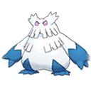 Shiny Abomasnow as it appears in Sun & Moon