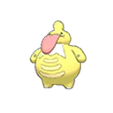 Shiny Lickilicky as it appears in Ultra Sun & Ultra Moon