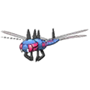 Shiny Yanmega as it appears in Ultra Sun & Ultra Moon