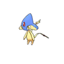Shiny Azelf as it appears in Sun & Moon