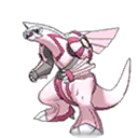Shiny Palkia as it appears in Sun & Moon