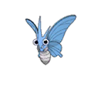 Shiny Venomoth as it appears in Sun & Moon