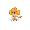 Shiny Pansear as it appears in Sun & Moon