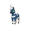 Shiny Blitzle as it appears in Sun & Moon