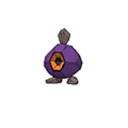 Shiny Roggenrola as it appears in Ultra Sun & Ultra Moon