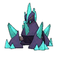 Shiny Gigalith as it appears in Sun & Moon