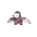Shiny Drilbur as it appears in Sun & Moon