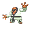 Shiny Throh as it appears in Sun & Moon