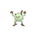 Shiny Mankey as it appears in Ultra Sun & Ultra Moon