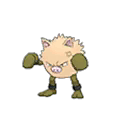 Shiny Primeape as it appears in Sun & Moon