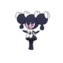 Shiny Gothorita as it appears in Ultra Sun & Ultra Moon
