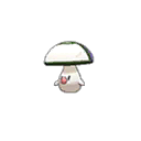 Shiny Foongus as it appears in Sun & Moon