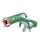Shiny Eelektross as it appears in Sun & Moon