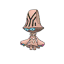 Shiny Beheeyem as it appears in Sun & Moon