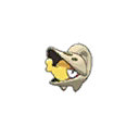 Shiny Shelmet as it appears in Ultra Sun & Ultra Moon