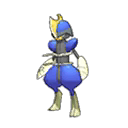 Shiny Bisharp as it appears in Ultra Sun & Ultra Moon
