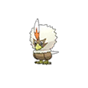 Shiny Rufflet as it appears in Ultra Sun & Ultra Moon