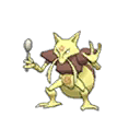 Shiny Kadabra as it appears in Ultra Sun & Ultra Moon