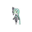 Shiny Meloetta as it appears in Sun & Moon
