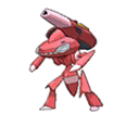 Shiny Genesect as it appears in Sun & Moon