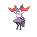 Shiny Braixen as it appears in Sun & Moon
