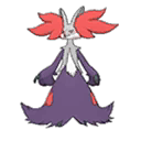 Shiny Delphox as it appears in Sun & Moon