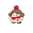 Shiny Slurpuff as it appears in Sun & Moon