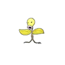 Shiny Bellsprout as it appears in Ultra Sun & Ultra Moon