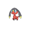 Shiny Helioptile as it appears in Ultra Sun & Ultra Moon