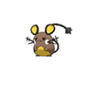 Shiny Dedenne as it appears in Sun & Moon