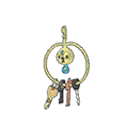Shiny Klefki as it appears in Sun & Moon