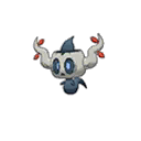 Shiny Phantump as it appears in Sun & Moon