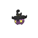 Shiny Pumpkaboo as it appears in Ultra Sun & Ultra Moon