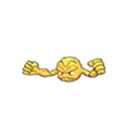 Shiny Geodude as it appears in Ultra Sun & Ultra Moon