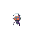 Shiny Dewpider as it appears in Sun & Moon