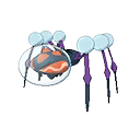 Shiny Araquanid as it appears in Ultra Sun & Ultra Moon